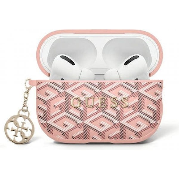 Guess G Cube Charm Case Pink ( Apple AirPods)
